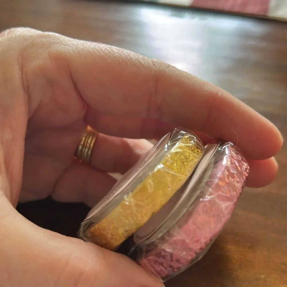 Simply Gilded Pink Bow Washi tape holder plus 4 new washi tapes